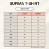 SUPIMA Size Chart Harukaze 路 Supima Cotton T-Shirt (Unisex)